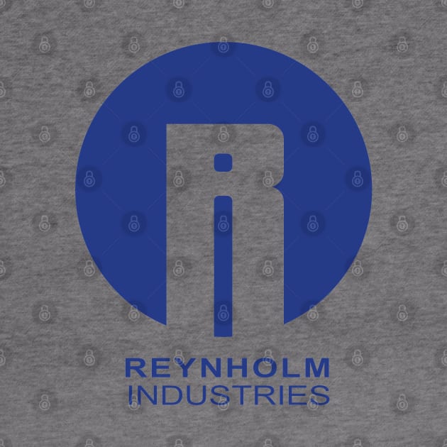 Reynholm Industries Logo (Blue) by Expandable Studios